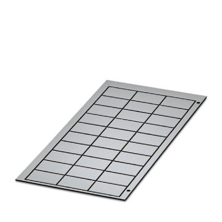 GPE 28X17,5 SR CUS 0824426 PHOENIX CONTACT Material de grabado, disponible: por esteras, plateado, rotulado ..