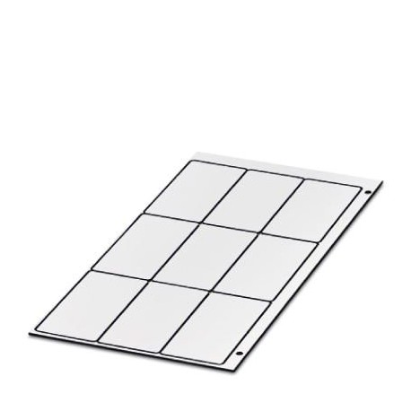 GPE 60X30 WH/R CUS 0824433 PHOENIX CONTACT Materiale di incisione