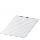 KML 25X12 WH CUS 0824435 PHOENIX CONTACT Etichetta segnacavi