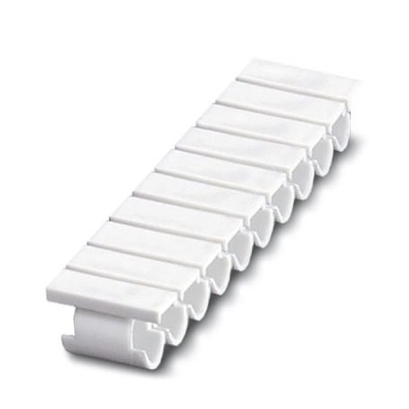 LBHZ 2/WH CUS 0824439 PHOENIX CONTACT Marcador de cables, disponible: Tiras, blanco, rotulado según las indi..