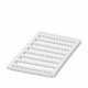 UC1-TMF 5 CUS 0824515 PHOENIX CONTACT Repères pour blocs de jonction, à commander : sous forme de planche, b..