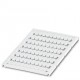 UC2F-TM 6 CUS 0824529 PHOENIX CONTACT Marcador para bornes, disponible: por esteras, blanco, rotulado según ..