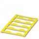 UC-EMLP (15X5) YE CUS 0824551 PHOENIX CONTACT Etiquette en plastique, à commander : sous forme de planche, j..