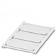 UC-EMP (60X30) CUS 0824571 PHOENIX CONTACT Etiquettes à encliqueter, à commander : sous forme de planche, bl..