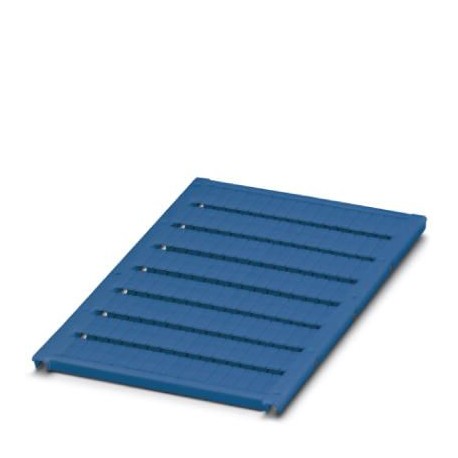 UC-TM 4 BU CUS 0824574 PHOENIX CONTACT Marcador para bornes, disponible: por esteras, azul, rotulado según l..