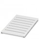 UC-TM 5 CUS 0824581 PHOENIX CONTACT Repères pour blocs de jonction, à commander : sous forme de planche, bla..