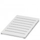 UC-TM 6 CUS 0824589 PHOENIX CONTACT Marcador para bornes, disponible: por esteras, blanco, rotulado según la..