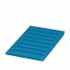 UC-TM 6 BU CUS 0824590 PHOENIX CONTACT Repères pour blocs de jonction, à commander : sous forme de planche, ..