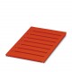 UC-TM 6 RD CUS 0824593 PHOENIX CONTACT Marcador para bornes, disponible: por esteras, rojo, rotulado según l..