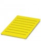 UC-TM 6 YE CUS 0824595 PHOENIX CONTACT Repères pour blocs de jonction, à commander : sous forme de planche, ..