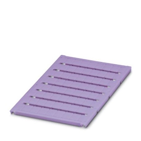 UC-TM 8 VT CUS 0824602 PHOENIX CONTACT Marcador para bornes, disponible: por esteras, violeta, rotulado segú..