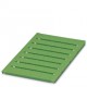 UC-TM 16 GN CUS 0824623 PHOENIX CONTACT Marcador para bornes, disponible: por esteras, verde, rotulado según..