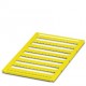 UC-TMF 5 YE CUS 0824644 PHOENIX CONTACT Repères pour blocs de jonction, à commander : sous forme de planche,..