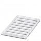 UC-TMF 6 CUS 0824646 PHOENIX CONTACT Repères pour blocs de jonction, à commander : sous forme de planche, bl..