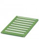 UC-TMF 6 GN CUS 0824648 PHOENIX CONTACT Marcador para bornes, disponible: por esteras, verde, rotulado según..