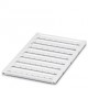 UC-TMF 8 CUS 0824654 PHOENIX CONTACT Repères pour blocs de jonction, à commander : sous forme de planche, bl..