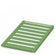 UC-TMF 8 GN CUS 0824656 PHOENIX CONTACT Repères pour blocs de jonction, à commander : sous forme de planche,..