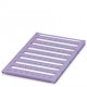 UC-TMF 8 VT CUS 0824659 PHOENIX CONTACT Repères pour blocs de jonction, à commander : sous forme de planche,..