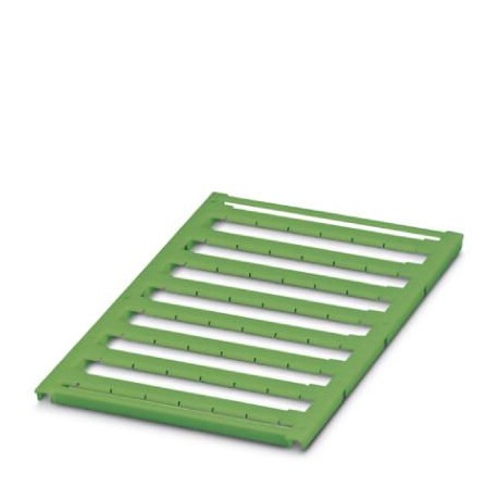UC-TMF 10 GN CUS 0824664 PHOENIX CONTACT Marcador para bornes, disponible: por esteras, verde, rotulado segú..