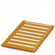 UC-TMF 10 OG CUS 0824665 PHOENIX CONTACT Marcador para bornes, disponible: por esteras, naranja, rotulado se..