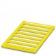UC-TMF 10 YE CUS 0824668 PHOENIX CONTACT Repères pour blocs de jonction, à commander : sous forme de planche..
