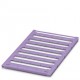 UC-TMF 16 VT CUS 0824683 PHOENIX CONTACT Marcador para bornes, disponible: por esteras, violeta, rotulado se..