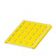 UC-WMC 3,1 (15X 4) YE CUS 0824697 PHOENIX CONTACT Repère pour conducteur, à commander : sous forme de planch..
