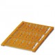 UC-WMC 3,1 (30X4) OG CUS 0824722 PHOENIX CONTACT Repère pour conducteur, à commander : sous forme de planche..