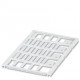 UC-WMT (15X4) CUS 0824812 PHOENIX CONTACT Repères pour câble, à commander : sous forme de planche, blanc, im..