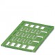 UC-WMT (15X4) GN CUS 0824820 PHOENIX CONTACT Repères pour câble