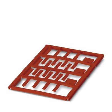 UC-WMT (18X4) RD CUS 0824826 PHOENIX CONTACT Repères pour câble, à commander : sous forme de planche, rouge,..