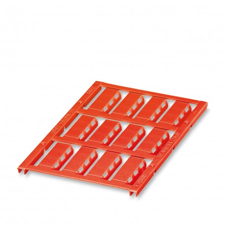 UC-WMTBA (29X8) RD CUS 0824870 PHOENIX CONTACT Repères pour câble, à commander : sous forme de planche, roug..