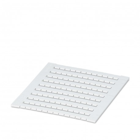 ZBFM 5 CUS 0825037 PHOENIX CONTACT Planche de repérage ZB, plate, à commander : sous forme de planche, blanc..