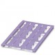 UC-WMC 7,5 (23X8) VT 0825376 PHOENIX CONTACT Marcador de conductores, Estera, violeta, sin rotular, rotulabl..