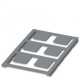 UC-EMLP (22X22) SR 0825465 PHOENIX CONTACT Rótulo de plástico, Estera, plata, sin rotular, rotulable con: BL..