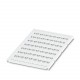 UC3-TM 8 CUS 0826890 PHOENIX CONTACT Marcador para bornes, disponible: por esteras, blanco, rotulado según l..