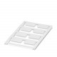 UC-EMLP (27X12,5) CUS 0826967 PHOENIX CONTACT Rótulo de plástico, disponible: por esteras, blanco, rotulado ..