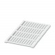 UC-WMCO 2,1 (21X3) 0827134 PHOENIX CONTACT Marcador de conductores, Estera, blanco, sin rotular, rotulable c..