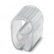 CARRIER-WMT 16 (10X4,2) 0827380 PHOENIX CONTACT Porte-repère, transparent, vierge, Type de montage: enfilage..
