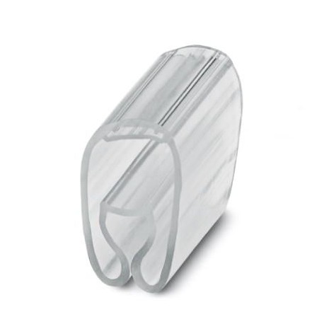 CARRIER-WMT 16 (15X4,2) 0827403 PHOENIX CONTACT Porte-repère, transparent, vierge, Type de montage: enfilage..