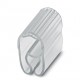CARRIER-WMT 16 (18X4,2) 0827416 PHOENIX CONTACT Porte-repère, transparent, vierge, Type de montage: enfilage..