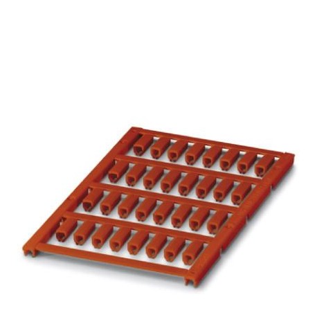 UC-WMCO 3,6 (12X4,5) RD 0827588 PHOENIX CONTACT Marcador de conductores, Estera, rojo, sin rotular, rotulabl..