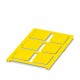 UC-EMP (27X27) YE CUS 0827644 PHOENIX CONTACT Rótulo para encajar, disponible: por esteras, amarillo, rotula..