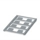 UC-EMP (17X15) SR CUS 0827649 PHOENIX CONTACT Rótulo para encajar, disponible: por esteras, plata, rotulado ..