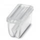 CARRIER-WMT 5 (10X4,2) 0827717 PHOENIX CONTACT Porte-repère, transparent, vierge, Type de montage: enfilage,..