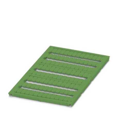 UC1-TM 5 GN 0828189 PHOENIX CONTACT Marcador para bornes, Estera, verde, sin rotular, rotulable con: BLUEMAR..
