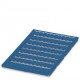 UC1-TM 6 BU 0828193 PHOENIX CONTACT Marcador para bornes, Estera, azul, sin rotular, rotulable con: BLUEMARK..