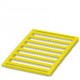 UC1-TMF 4 YE 0828202 PHOENIX CONTACT Marcador para bornes, Estera, amarillo, sin rotular, rotulable con: BLU..