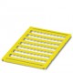UC1-TMF 6 YE 0828211 PHOENIX CONTACT Marcador para bornes, Estera, amarillo, sin rotular, rotulable con: BLU..