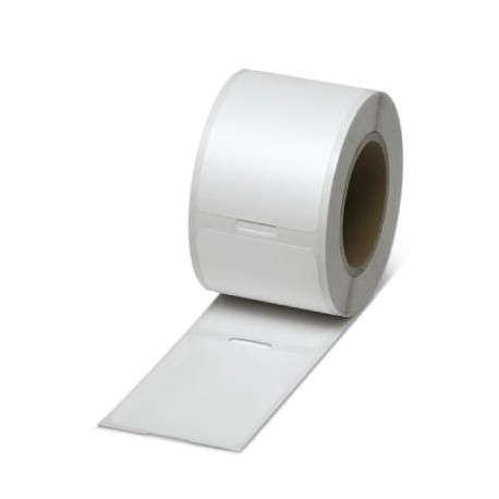 EML (44X64)R-ME 0828266 PHOENIX CONTACT Etiqueta para carcasa ME ... UT ... BUS ..., Rollo, blanco, sin rotu..